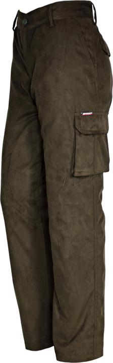 Produktbild Hubertus Kinder-Jagdhose wasserdicht Thermohose Winterhose warm gefüttert oliv