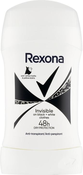 Immagine prodotto Rexona Stick Women 50ml Invisible Black And White Deodorant (Stick, 50 ml)