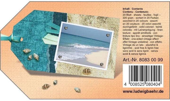 Produktbild Ursus Fotokarton Vintage 2, 7.5 x 13 cm, 20 Blatt (7.5 x 13 cm)