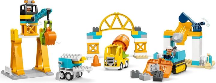Produktbild LEGO Baustelle mit Baufahrzeugen – 3-in-1-Set (10476)