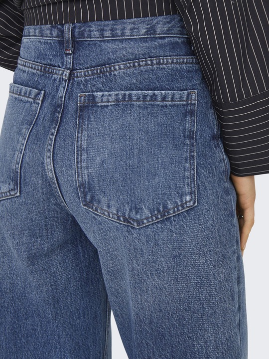 Produktbild Only ONLBROOME Hohe Taille Weiter Beinschnitt Jeans Jeans mit weitem Bein (W32/L30)