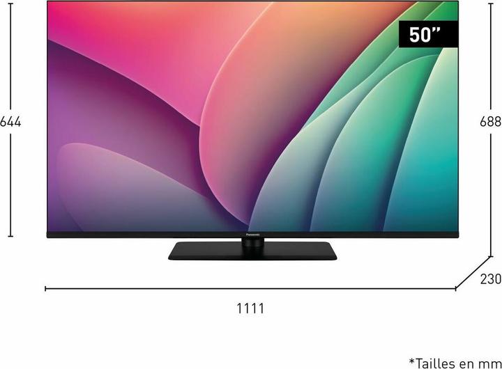 Immagine prodotto Panasonic TV-50W80AEZ (50", QLED, 4K)