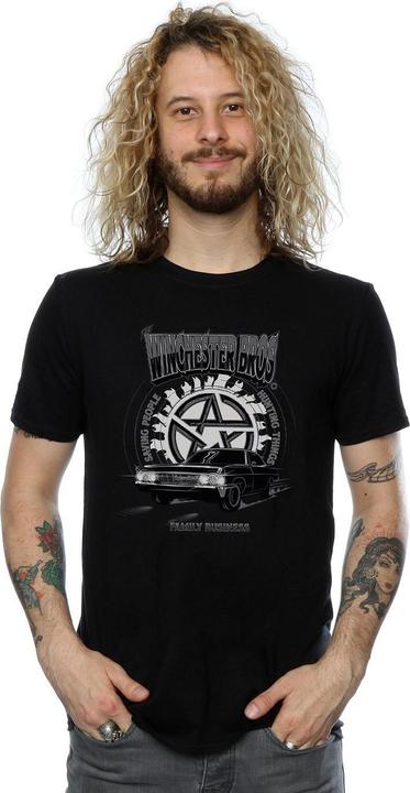 Immagine prodotto Supernatural Winchester Bros Maglietta Uomo (M)
