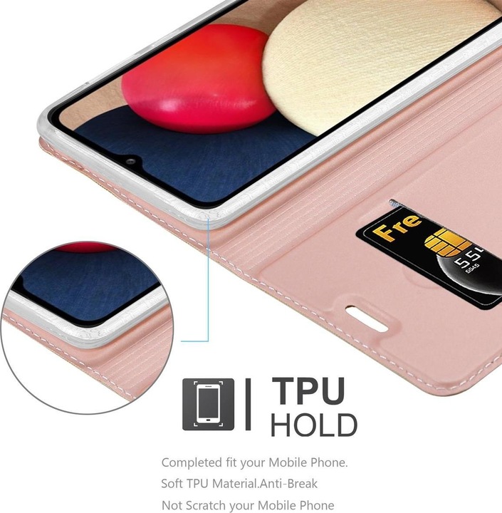 Produktbild Cadorabo Book Classy Style Cover (Samsung Galaxy A02s)