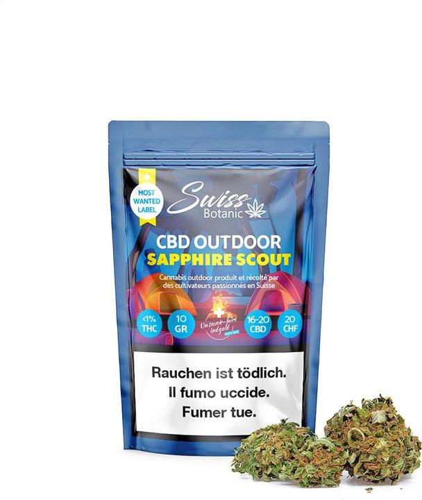 Immagine prodotto Swiss Botanic Zaffiro Scout (10 g, Esterno)