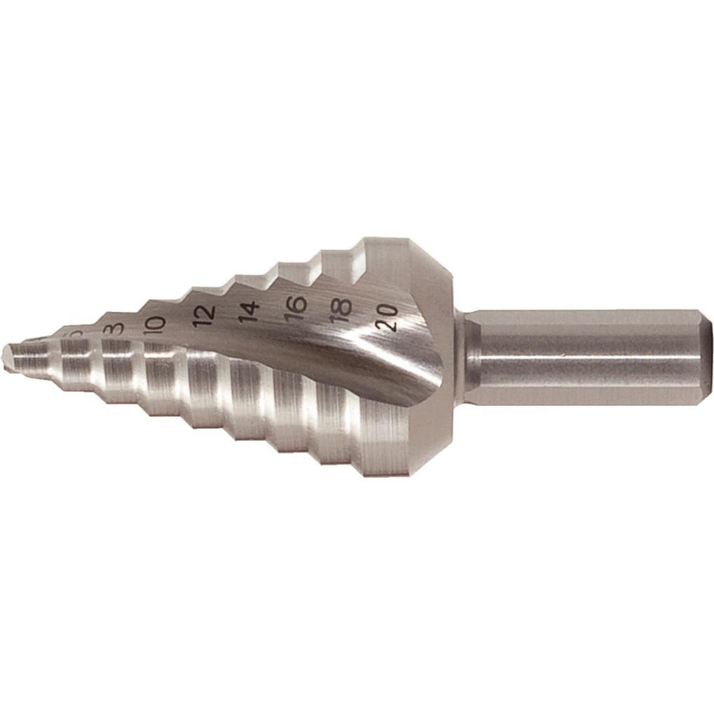 KS Tools, Bohrereinsatz, HSS Stufenbohrer, extra kurz (30 Millimeter)