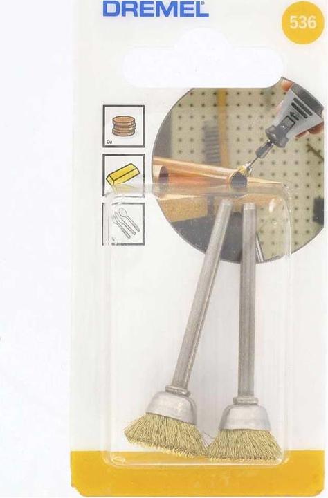 Produktbild Dremel Messingbürste Ø 13,0 mm (2 Stück)