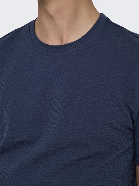 Immagine prodotto Only & Sons Onskian Life Reg Seersucker Ss Tee (XL)