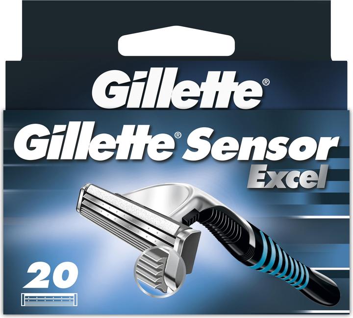 Actual product image Gillette Sensor Excel (20 x)