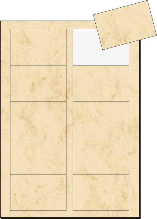 Image du produit Sigel Conception de cartes de visite 3C (85 x 55 mm)
