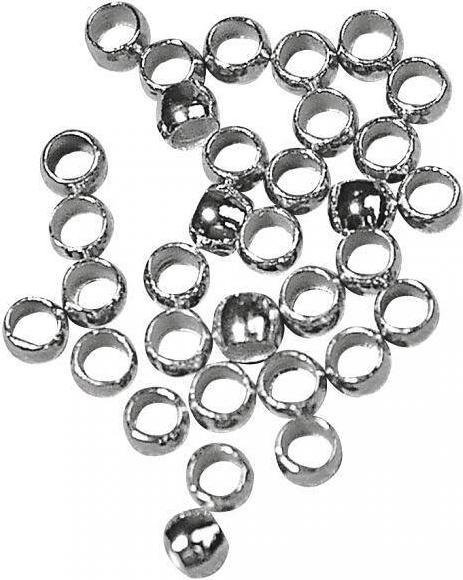 Rayher Perle à écraser, platine, 350 pièces