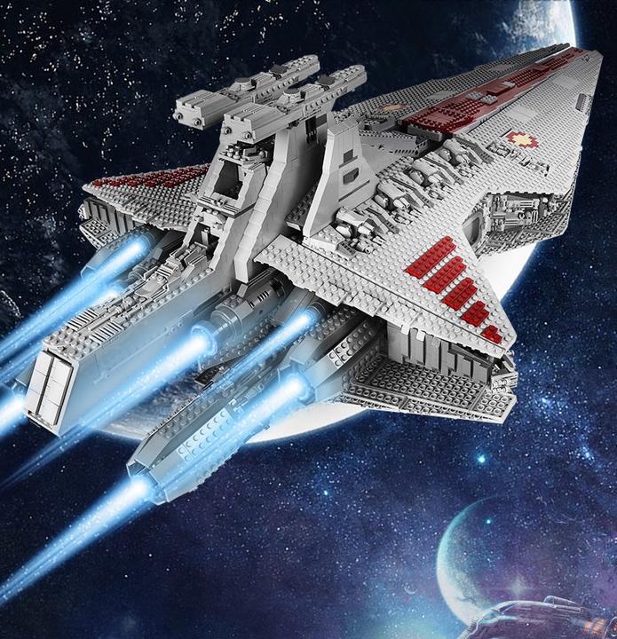 Actual product image Mould King Venator Class Republic Attack Cruiser