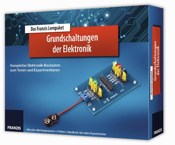 Actual product image Franzis Basic circuit of electronics