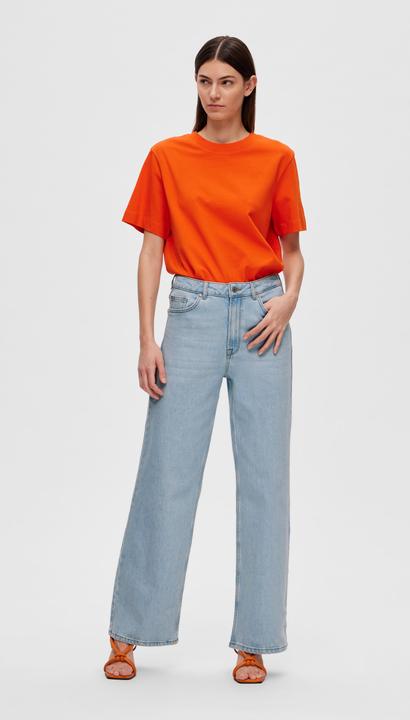 Produktbild Selected Femme Slfalice-N Hw Wide Lon Sky Blue Jea Noos (W31/L30)