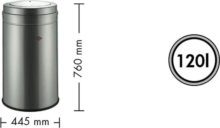 Actual product image Wesco big swing (120 l)