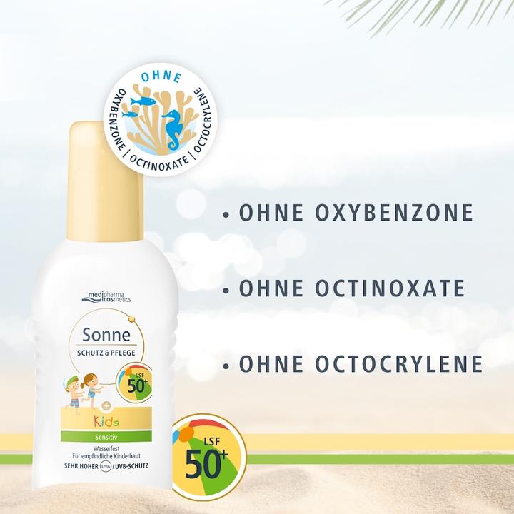 Produktbild Dr. Theiss Sonne Schutz+pfl Kids 50+, 200 ml SPR (Sonnencreme, SPF 50+, 200 ml)