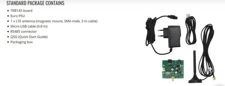 Actual product image Teltonika TRB145 Gateway