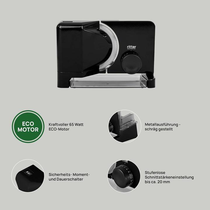 Productafbeelding Ritter RIT multifunctionele snijmachine E16 zwart