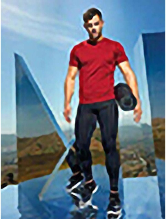 Immagine prodotto Tri Dri Maglietta Fitness a maniche corte (3XL)
