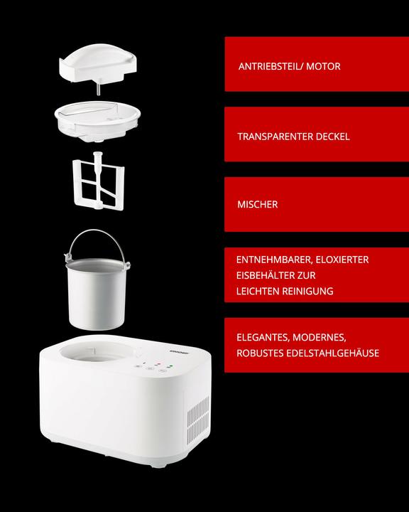 Actual product image Unold 48820 Snow ice cream maker (EU plug)