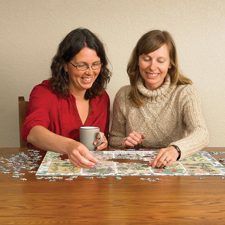 Actual product image Cobble Hill Puzzle 1000 pieces Botanicals by Verneuil (1000 pieces)