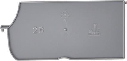 Immagine prodotto Allit Divisorio per ProfiPlus Box 2B grigio a giorno, in PP, per dividere una scatola in due scatole