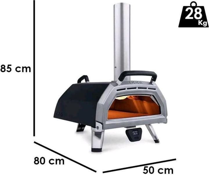 Immagine prodotto Ooni Karu 16 (Forno per pizza a gas, Legno del forno per pizza)