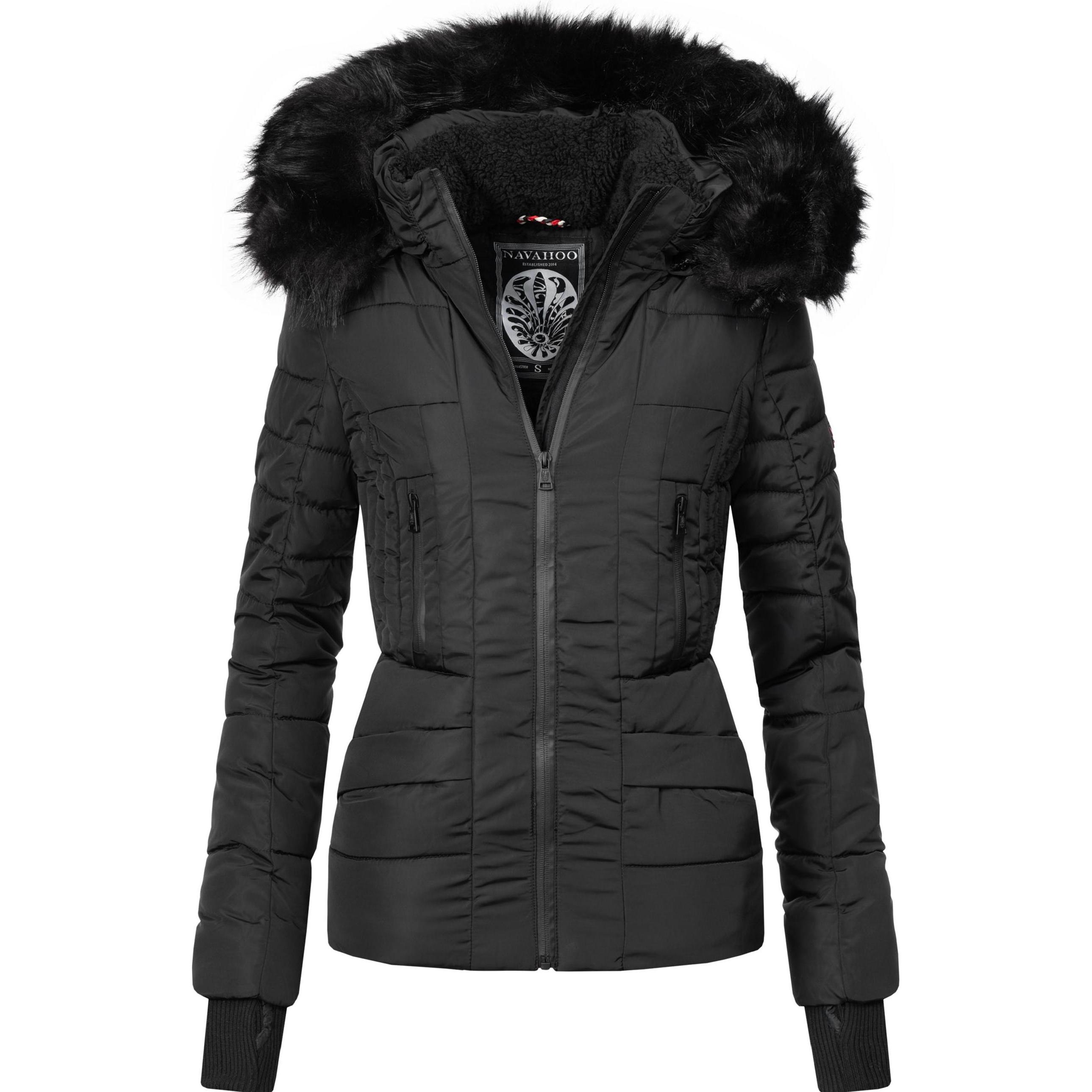 Navahoo, Damen, Jacke, Adele (XXL), Schwarz, XXL