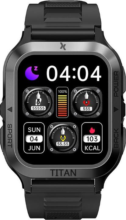 Immagine prodotto Maxcom Smartwatch Fit FW67 Titan pro graphite (44 mm)