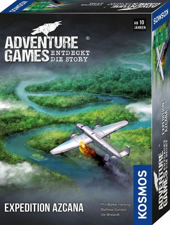 Actual product image Kosmos Adventure Games - Expedition Azcana board game Travel/Adventure (German)