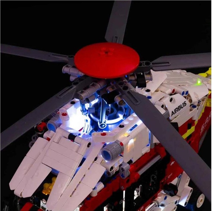 Image du produit Light my bricks Kit de lumière pour LEGO 42145 L’hélicoptère de secours Airbus H175
