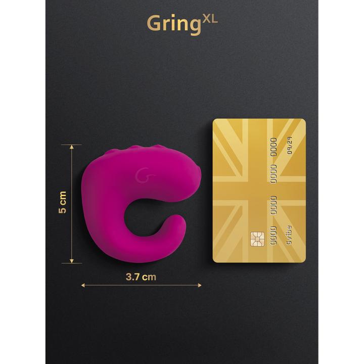Actual product image Gvibe GringSweet Raspberry
