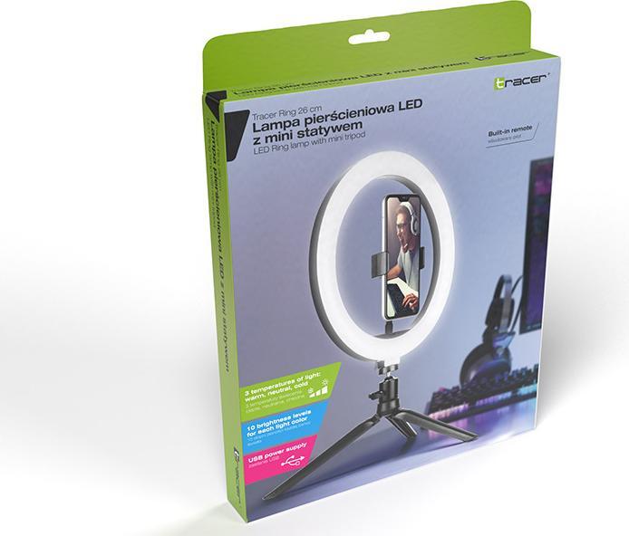 Productafbeelding Tracer RING 26cm mini stovas ringlamp (Ringlicht)