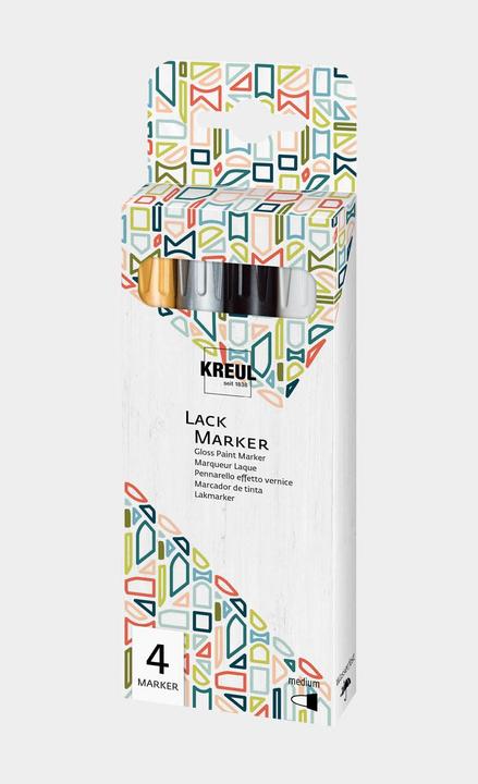 Produktbild Kreul Lack Marker medium (4x)