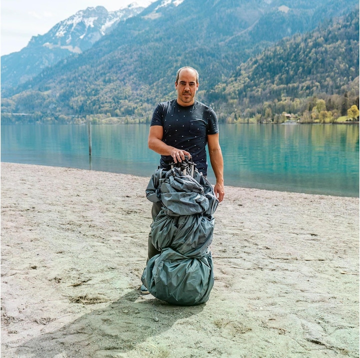 Produktbild Trekony Pop-Up-Zelt Aluminium, Anthrazit, Anzahl Personen: 3 (10.60 kg, 3 Personen)