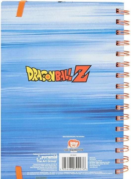 Produktbild Pyramid Dragon Ball Z Notebook A5 Goku Power Up: DB Z as Wiro (A5, Harter Einband)