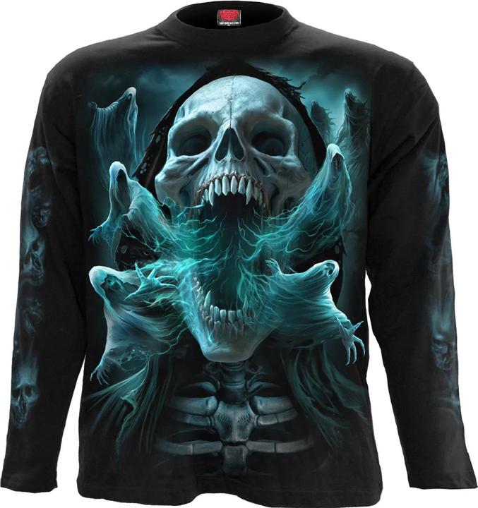 Immagine prodotto Spiral Maglietta a maniche lunghe Unisex Adulto Ghost Skull (M)