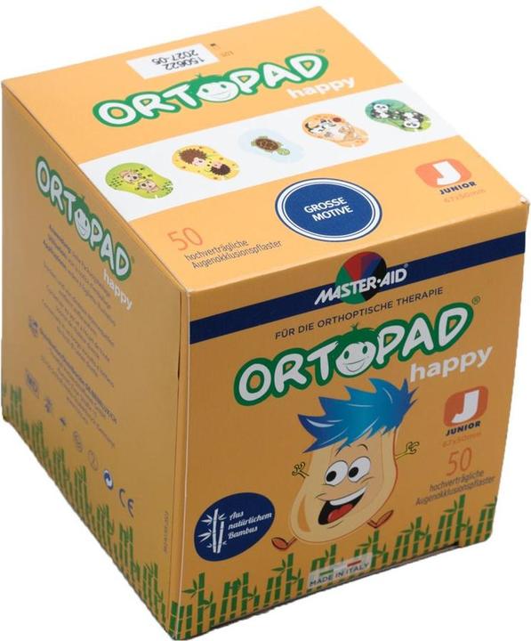 Immagine prodotto Master Aid Eye Patch Happy Junior 50 pezzi (50x)