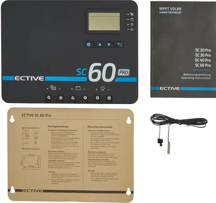 Produktbild Ective SC 60 Pro MPPT Solar-Laderegler 12V/24V/36V/48V 60A