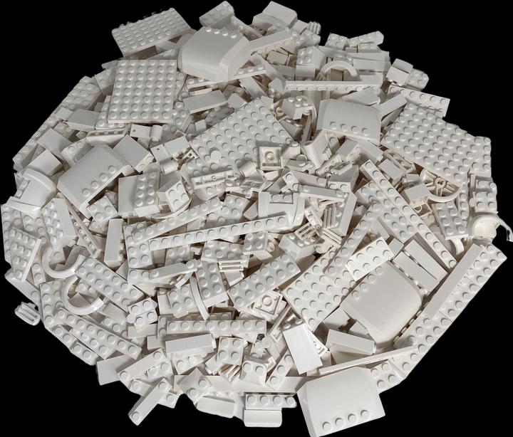 Image du produit LEGO Briques blanches mélangées - 50 pièces - White brick mix (LEGO Accessoires)
