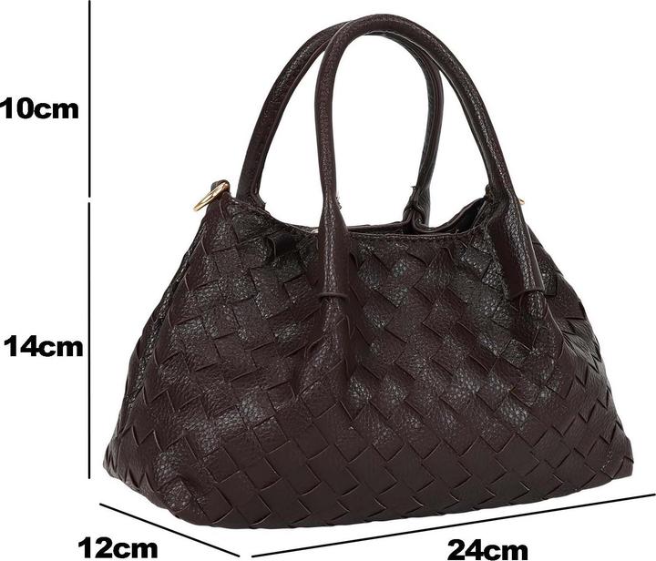 Actual product image Gallantry Geflochtene Damenhandtasche mit Gurt