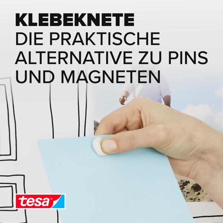 Immagine prodotto tesa Stucco adesivo TACK, pastiglie adesive modellabili, 80 pezzi (1 kg)