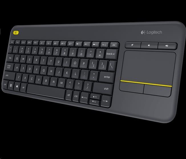 Image du produit Logitech K400 Plus (Anglais-international, Sans fil)