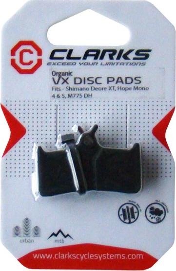 Produktbild Clarks 801C Bremsbelag (Shimano, SRAM, Hope, Organisch (Resin))