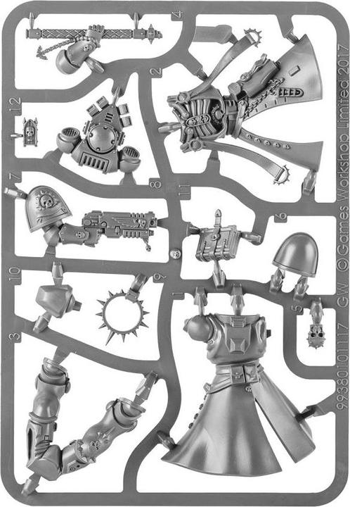 Produktbild Games Workshop Primaris Chaplain (Kunststoff)