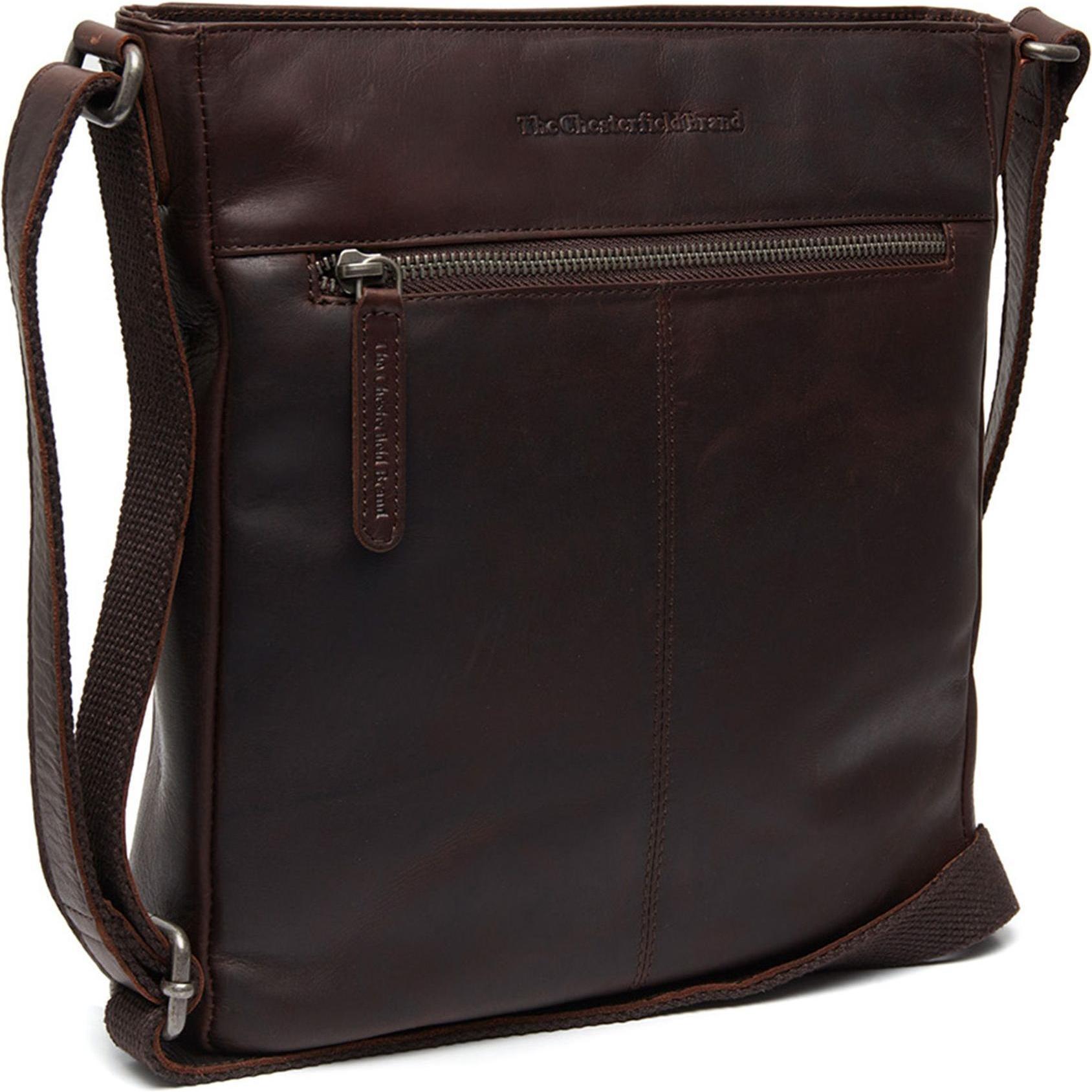 The Chesterfield Brand, Handtasche, Kreta Umhängetasche Leder 26 cm, Braun