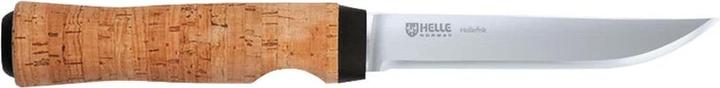 Immagine prodotto Helle Coltello da pesca HELLEFISK, acciaio Sandvik 12C27, inossidabile, fodero in pelle (12.30 cm)