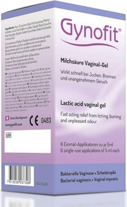 Produktbild Gynofit Milchsäure Vaginal Gel (Intimgel, 5 ml)