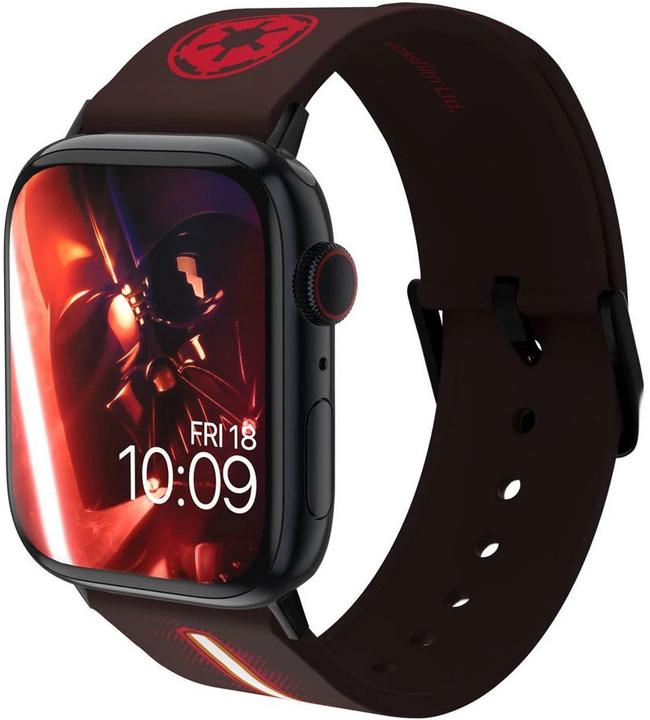 Immagine prodotto Moby Fox Bracciale Smartwatch Star Wars Darth Vader Lightsaber 22 mm (22 mm, Acciaio inossidabile, Silicone)