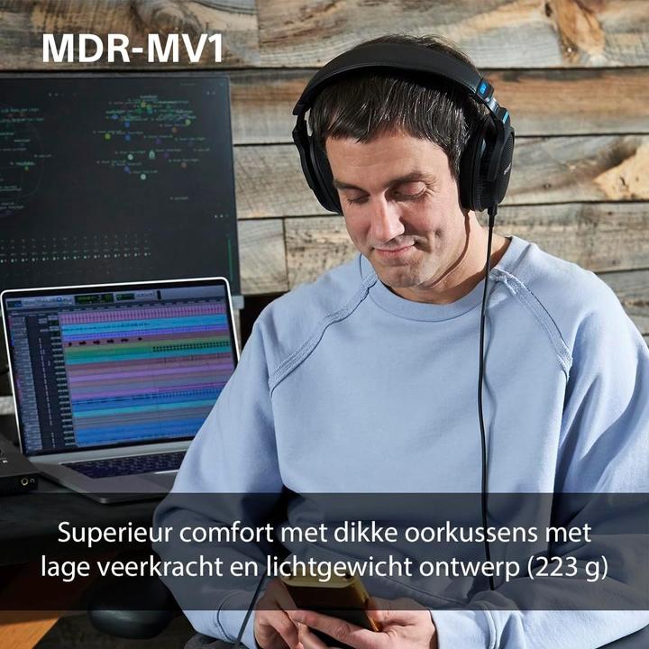Image du produit Sony MDR-MV1 (Pas de réduction du bruit, Filaire)